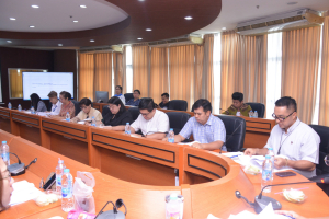 มรท. จัดการประชุมเตรียมงานพิธีพระราชทานปริญญาบัตร ประจำปี พ.ศ. 2567