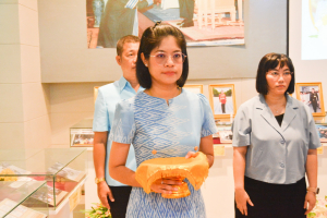 สำนักวิทยบริการฯ จัดพิธีถวายพระพรชัยมงคลสมเด็จพระบรมราชชนนีพันปีหลวง