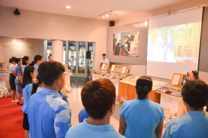 สำนักวิทยบริการฯ จัดพิธีถวายพระพรชัยมงคลสมเด็จพระบรมราชชนนีพันปีหลวง