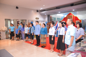 สำนักวิทยบริการฯ จัดพิธีถวายพระพรชัยมงคลสมเด็จพระบรมราชชนนีพันปีหลวง