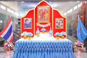 สำนักวิทยบริการฯ จัดพิธีถวายพระพรชัยมงคลสมเด็จพระบรมราชชนนีพันปีหลวง