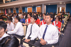 คณะมนุษยศาสตร์ฯ จัดประกวดร้องเพลงหมู่ มอบรางวัลเพชรมนุษยศาสตร์ และรางวัลนักศึกษาดีเด่น