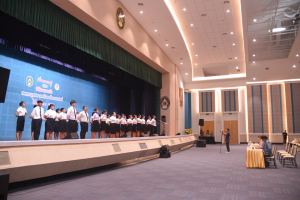 คณะมนุษยศาสตร์ฯ จัดประกวดร้องเพลงหมู่ มอบรางวัลเพชรมนุษยศาสตร์ และรางวัลนักศึกษาดีเด่น