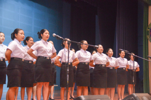 คณะมนุษยศาสตร์ฯ จัดประกวดร้องเพลงหมู่ มอบรางวัลเพชรมนุษยศาสตร์ และรางวัลนักศึกษาดีเด่น