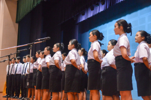 คณะมนุษยศาสตร์ฯ จัดประกวดร้องเพลงหมู่ มอบรางวัลเพชรมนุษยศาสตร์ และรางวัลนักศึกษาดีเด่น
