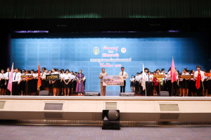 คณะมนุษยศาสตร์ฯ จัดประกวดร้องเพลงหมู่ มอบรางวัลเพชรมนุษยศาสตร์ และรางวัลนักศึกษาดีเด่น