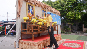 มรท. ร่วมกิจกรรมจิตอาสาพัฒนาเนื่องในโอกาสวันเฉลิมพระชนมพรรษาสมเด็จพระบรมราชชนนีพันปีหลวง