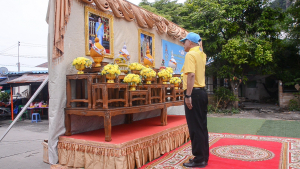 มรท. ร่วมกิจกรรมจิตอาสาพัฒนาเนื่องในโอกาสวันเฉลิมพระชนมพรรษาสมเด็จพระบรมราชชนนีพันปีหลวง
