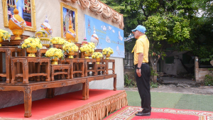 มรท. ร่วมกิจกรรมจิตอาสาพัฒนาเนื่องในโอกาสวันเฉลิมพระชนมพรรษาสมเด็จพระบรมราชชนนีพันปีหลวง