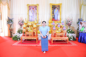 มรท. ร่วมพิธีเจริญพระพุทธมนต์เฉลิมพระเกียรติ ถวายพระพรชัยมงคลแด่ สมเด็จพระบรมราชชนนีพันปีหลวง