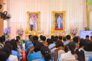 มรท. ร่วมพิธีเจริญพระพุทธมนต์เฉลิมพระเกียรติ ถวายพระพรชัยมงคลแด่ สมเด็จพระบรมราชชนนีพันปีหลวง