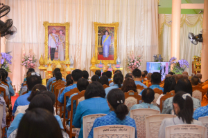 มรท. ร่วมพิธีเจริญพระพุทธมนต์เฉลิมพระเกียรติ ถวายพระพรชัยมงคลแด่ สมเด็จพระบรมราชชนนีพันปีหลวง