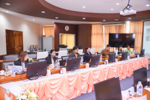 บ.วิชั่นเน็ต เข้ารายงานผลการดำเนินงานโปรแกรมระบบบริการการศึกษาฯ