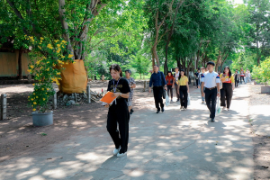 มรภ.เทพสตรี นำผู้ประเมินโครงการพัฒนาแหล่งเรียนรู้และท่องเที่ยวชุมชน 3 บุรี ลงพื้นแหล่งท่องเที่ยว จ.ลพบุรี จ.สิงห์บุรี และ จ.สระบุรี เพื่อยกระดับคุณภาพชีวิตและแหล่งเรียนรู้ชุมชน 3  บุรี