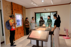 มรภ.เทพสตรี นำผู้ประเมินโครงการพัฒนาแหล่งเรียนรู้และท่องเที่ยวชุมชน 3 บุรี ลงพื้นแหล่งท่องเที่ยว จ.ลพบุรี จ.สิงห์บุรี และ จ.สระบุรี เพื่อยกระดับคุณภาพชีวิตและแหล่งเรียนรู้ชุมชน 3  บุรี