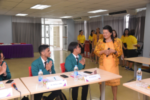 ศูนย์ภาษา ร่วมกับ คณะวิทยาการจัดการ จัดปฐมนิเทศนักศึกษาฝึกประสบการณ์วิชาชีพจาก UST ประเทศอินโดนีเซีย