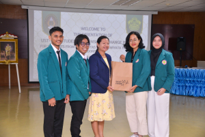 ศูนย์ภาษา ร่วมกับ คณะวิทยาการจัดการ จัดปฐมนิเทศนักศึกษาฝึกประสบการณ์วิชาชีพจาก UST ประเทศอินโดนีเซีย