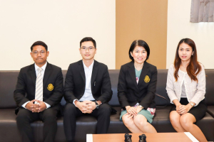 สาขาวิชานิติศาสตร์จัดการแข่งขันตอบปัญหากฎหมาย ระดับมัธยมศึกษาตอนปลาย โครงการวันรพีฯ