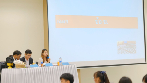 สาขาวิชานิติศาสตร์จัดการแข่งขันตอบปัญหากฎหมาย ระดับมัธยมศึกษาตอนปลาย โครงการวันรพีฯ