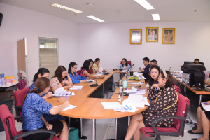กองนโยบายและแผน สนอ. จัดนำเสนอแผนปฏิบัติการ ประจำปีงบประมาณ พ.ศ. 2568 ของหน่วยงานสังกัด มรท.