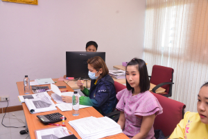 กองนโยบายและแผน สนอ. จัดนำเสนอแผนปฏิบัติการ ประจำปีงบประมาณ พ.ศ. 2568 ของหน่วยงานสังกัด มรท.