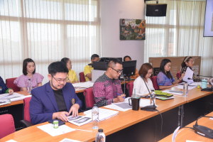 กองนโยบายและแผน สนอ. จัดนำเสนอแผนปฏิบัติการ ประจำปีงบประมาณ พ.ศ. 2568 ของหน่วยงานสังกัด มรท.