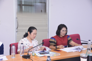 กองนโยบายและแผน สนอ. จัดนำเสนอแผนปฏิบัติการ ประจำปีงบประมาณ พ.ศ. 2568 ของหน่วยงานสังกัด มรท.