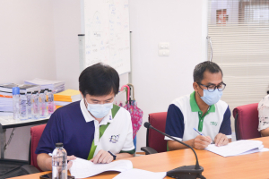 กองนโยบายและแผน สนอ. จัดนำเสนอแผนปฏิบัติการ ประจำปีงบประมาณ พ.ศ. 2568 ของหน่วยงานสังกัด มรท.