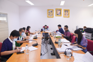 กองนโยบายและแผน สนอ. จัดนำเสนอแผนปฏิบัติการ ประจำปีงบประมาณ พ.ศ. 2568 ของหน่วยงานสังกัด มรท.
