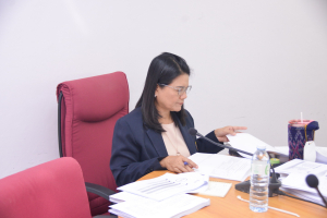 กองนโยบายและแผน สนอ. จัดนำเสนอแผนปฏิบัติการ ประจำปีงบประมาณ พ.ศ. 2568 ของหน่วยงานสังกัด มรท.