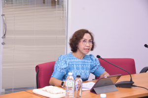 กองนโยบายและแผน สนอ. จัดนำเสนอแผนปฏิบัติการ ประจำปีงบประมาณ พ.ศ. 2568 ของหน่วยงานสังกัด มรท.