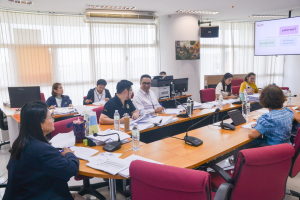 กองนโยบายและแผน สนอ. จัดนำเสนอแผนปฏิบัติการ ประจำปีงบประมาณ พ.ศ. 2568 ของหน่วยงานสังกัด มรท.