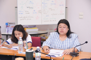 กองนโยบายและแผน สนอ. จัดนำเสนอแผนปฏิบัติการ ประจำปีงบประมาณ พ.ศ. 2568 ของหน่วยงานสังกัด มรท.
