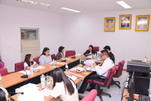กองนโยบายและแผน สนอ. จัดนำเสนอแผนปฏิบัติการ ประจำปีงบประมาณ พ.ศ. 2568 ของหน่วยงานสังกัด มรท.