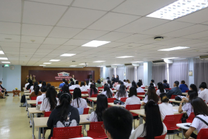 คณะวิทยาการจัดการจัดโครงการส่งเสริมความเข้มแข็งทางวิชาการหรือวิชาชีพให้แก่นักศึกษาภาคปกติ