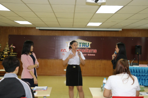 คณะวิทยาการจัดการจัดโครงการส่งเสริมความเข้มแข็งทางวิชาการหรือวิชาชีพให้แก่นักศึกษาภาคปกติ