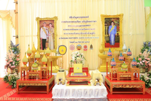 มรภ.เทพสตรี ร่วมพิธีเจริญพระพุทธมนต์เฉลิมพระเกียรติ ถวายพระพรชัยมงคลแด่ พระบาทสมเด็จพระเจ้าอยู่หัว เนื่องในโอกาสมหามงคลเฉลิมพระชนมพรรษา 6 รอบ 28 กรกฎาคม 2567 ครั้งที่ 8