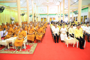 มรภ.เทพสตรี ร่วมพิธีเจริญพระพุทธมนต์เฉลิมพระเกียรติ ถวายพระพรชัยมงคลแด่ พระบาทสมเด็จพระเจ้าอยู่หัว เนื่องในโอกาสมหามงคลเฉลิมพระชนมพรรษา 6 รอบ 28 กรกฎาคม 2567 ครั้งที่ 8