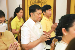 มรภ.เทพสตรี ร่วมพิธีเจริญพระพุทธมนต์เฉลิมพระเกียรติ ถวายพระพรชัยมงคลแด่ พระบาทสมเด็จพระเจ้าอยู่หัว เนื่องในโอกาสมหามงคลเฉลิมพระชนมพรรษา 6 รอบ 28 กรกฎาคม 2567 ครั้งที่ 8