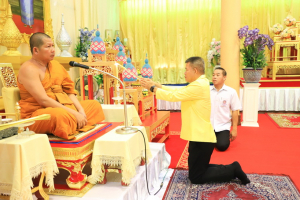 มรภ.เทพสตรี ร่วมพิธีเจริญพระพุทธมนต์เฉลิมพระเกียรติ ถวายพระพรชัยมงคลแด่ พระบาทสมเด็จพระเจ้าอยู่หัว เนื่องในโอกาสมหามงคลเฉลิมพระชนมพรรษา 6 รอบ 28 กรกฎาคม 2567 ครั้งที่ 8
