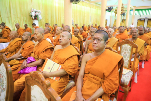 มรภ.เทพสตรี ร่วมพิธีเจริญพระพุทธมนต์เฉลิมพระเกียรติ ถวายพระพรชัยมงคลแด่ พระบาทสมเด็จพระเจ้าอยู่หัว เนื่องในโอกาสมหามงคลเฉลิมพระชนมพรรษา 6 รอบ 28 กรกฎาคม 2567 ครั้งที่ 8