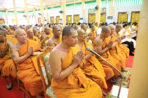 มรภ.เทพสตรี ร่วมพิธีเจริญพระพุทธมนต์เฉลิมพระเกียรติ ถวายพระพรชัยมงคลแด่ พระบาทสมเด็จพระเจ้าอยู่หัว เนื่องในโอกาสมหามงคลเฉลิมพระชนมพรรษา 6 รอบ 28 กรกฎาคม 2567 ครั้งที่ 8