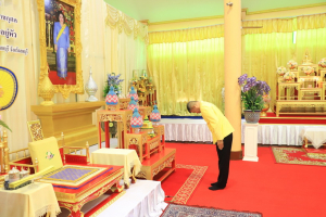 มรภ.เทพสตรี ร่วมพิธีเจริญพระพุทธมนต์เฉลิมพระเกียรติ ถวายพระพรชัยมงคลแด่ พระบาทสมเด็จพระเจ้าอยู่หัว เนื่องในโอกาสมหามงคลเฉลิมพระชนมพรรษา 6 รอบ 28 กรกฎาคม 2567 ครั้งที่ 8