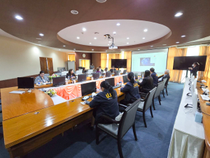 มรท. ต้อนรับคณะทำงานขับเคลื่อนหลักสูตรต้านทุจริต จ.ลพบุรี ในการนิเทศ ติดตาม และให้คำปรึกษาการขับเคลื่อนหลักสูตรต้านทุจริตศึกษา