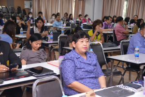 สำนักงานมาตรฐานและประกันคุณภาพการศึกษาจัดอบรมพัฒนาและปรับปรุงหลักสูตรตามแนวทางการจัดการศึกษาแบบมุ่งผลลัพธ์การเรียนรู้ การจัดทำผลลัพธ์การเรียนรู้ระดับหลักสูตร และการจัดทำผลลัพธ์การเรียนรู้ระดับรายวิชา