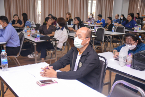 สำนักงานมาตรฐานและประกันคุณภาพการศึกษาจัดอบรมพัฒนาและปรับปรุงหลักสูตรตามแนวทางการจัดการศึกษาแบบมุ่งผลลัพธ์การเรียนรู้ การจัดทำผลลัพธ์การเรียนรู้ระดับหลักสูตร และการจัดทำผลลัพธ์การเรียนรู้ระดับรายวิชา