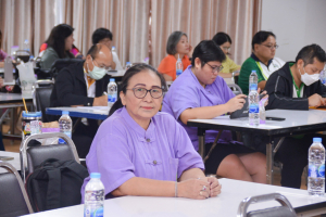 สำนักงานมาตรฐานและประกันคุณภาพการศึกษาจัดอบรมพัฒนาและปรับปรุงหลักสูตรตามแนวทางการจัดการศึกษาแบบมุ่งผลลัพธ์การเรียนรู้ การจัดทำผลลัพธ์การเรียนรู้ระดับหลักสูตร และการจัดทำผลลัพธ์การเรียนรู้ระดับรายวิชา