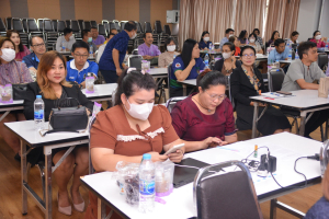 สำนักงานมาตรฐานและประกันคุณภาพการศึกษาจัดอบรมพัฒนาและปรับปรุงหลักสูตรตามแนวทางการจัดการศึกษาแบบมุ่งผลลัพธ์การเรียนรู้ การจัดทำผลลัพธ์การเรียนรู้ระดับหลักสูตร และการจัดทำผลลัพธ์การเรียนรู้ระดับรายวิชา