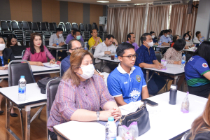 สำนักงานมาตรฐานและประกันคุณภาพการศึกษาจัดอบรมพัฒนาและปรับปรุงหลักสูตรตามแนวทางการจัดการศึกษาแบบมุ่งผลลัพธ์การเรียนรู้ การจัดทำผลลัพธ์การเรียนรู้ระดับหลักสูตร และการจัดทำผลลัพธ์การเรียนรู้ระดับรายวิชา