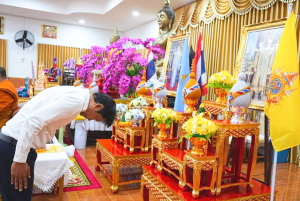 มรภ.เทพสตรี ร่วมโครงการปฏิบัติธรรมเฉลิมพระเกียรติถวายเป็นพระราชกุศลแด่ พระบาทสมเด็จพระเจ้าอยู่หัว และรับมอบทุนการศึกษา 100,000 บาท จากเจ้าอาวาสวัดจุกเฉอ จ.ฉะเชิงเทรา